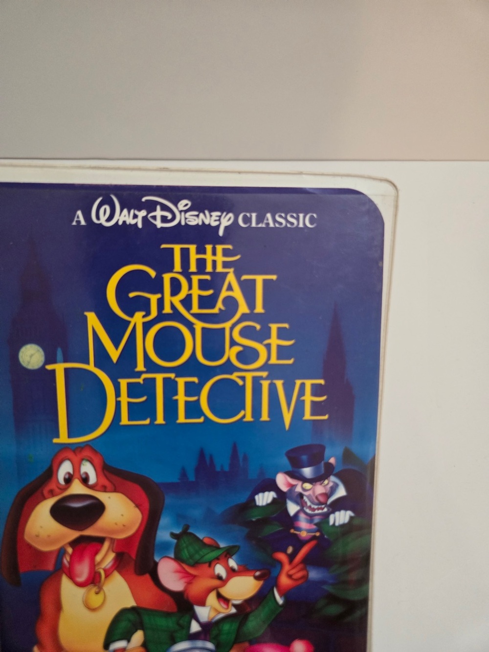 Disney The Great Mouse Detective VHS The Classics Collection 1992 Basil Sherlock - Picture 4 of 9
